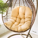 coussin suspendu chaise balançoire moderne noir beige orange vert rouge gris bleu uni