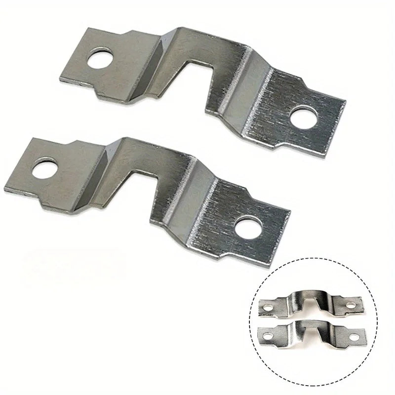 crochets suspension argentés industriels fixation cadre photo peinture murale fourreurs bricolage travail bois clips