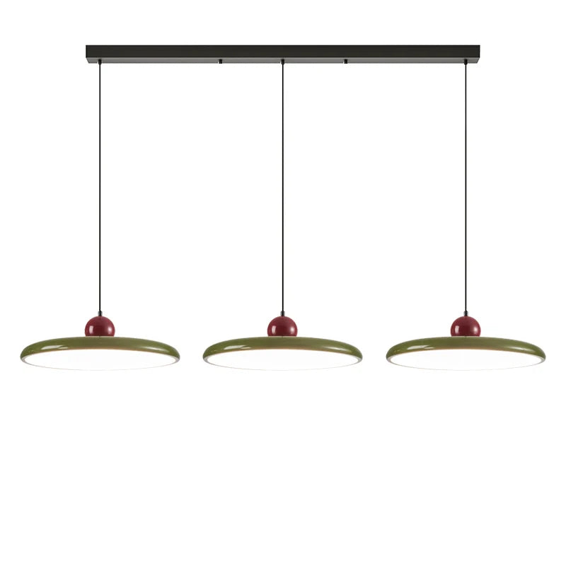 suspension lumineuse moderne vert rouge câble suspendu métal 90 260V 249 2000lm