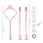 épée table or élégante classique fixations vis argentées rose noire rouges