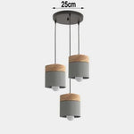 suspension lumineuse moderne pendentif câble gris noir blanc