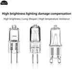 ampoules halogènes transparentes 12V 220V G4 G5.3 G9 filament classique 20W 25W 35W 40W