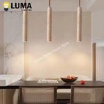 suspension lumineuse moderne minerve clair pierre texture naturelle 6000k 4000k 3000k