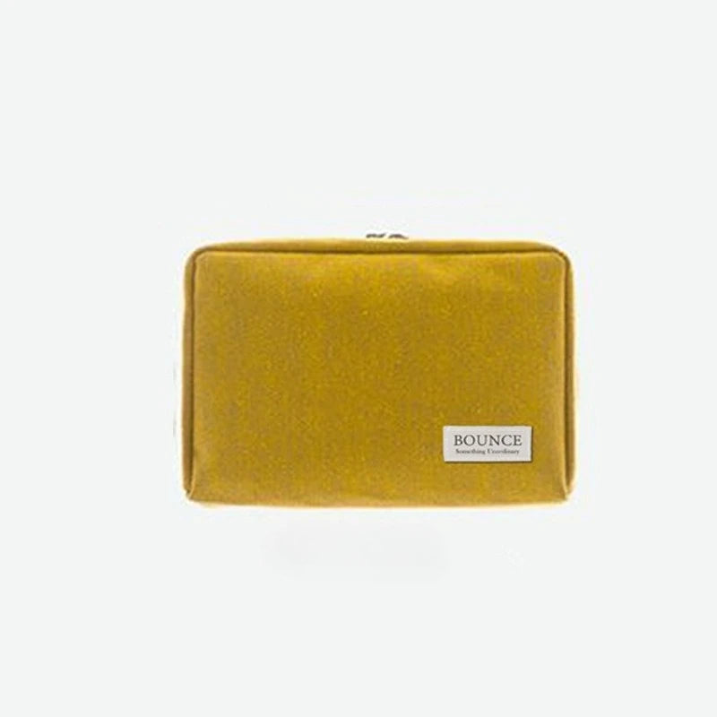 pochette rangement oxford multi usage bleu rose gris jaune moderne pratique fermeture glissière