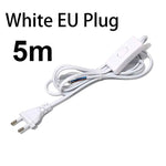 câble électrique interrupteur noir blanc moderne 1m 1.8m 3m 5m vde safe