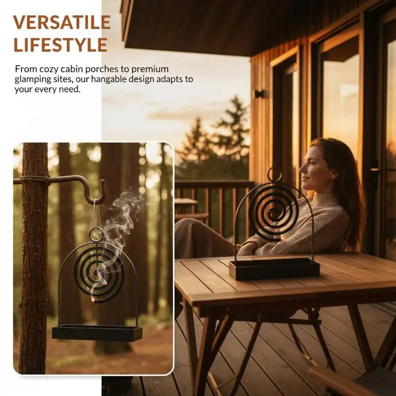 porte moustiquaire spirale gris moderne minimaliste collecteur d'insectes transparent balcon patio