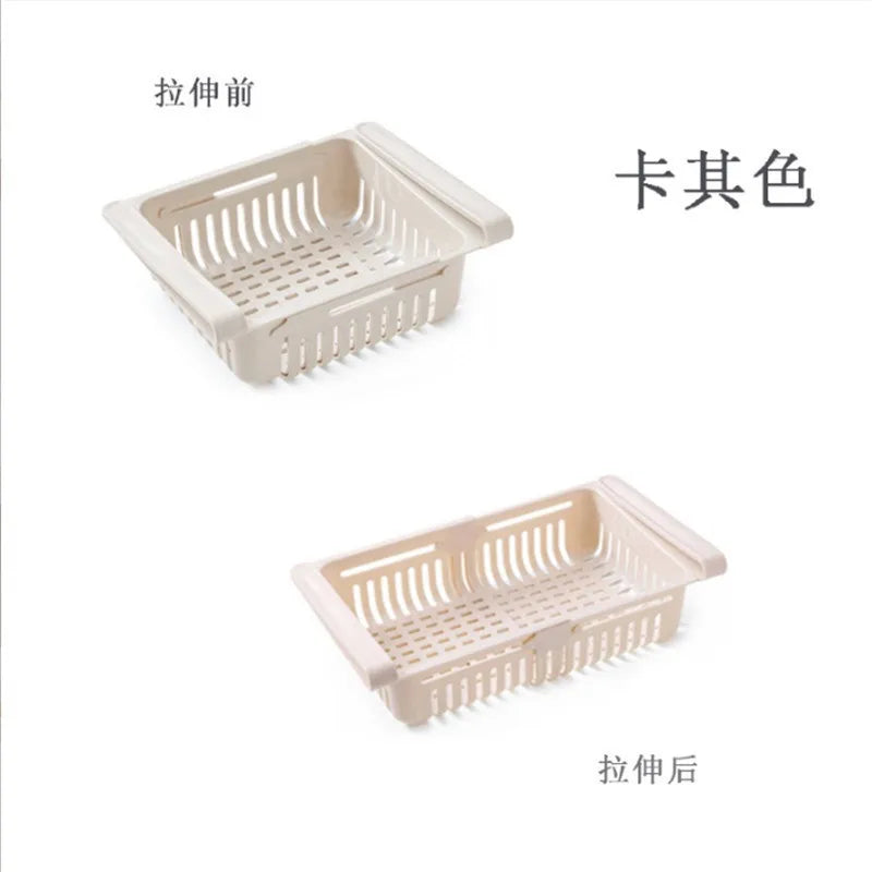 paniers rangement rose clair vert pastel blanc grille perforation clips moderne pratique