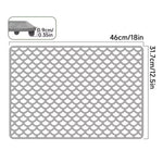 tapis silicone antidérapant protection évier cuisine vaisselle assiettes tasses couverts moderne minimaliste
