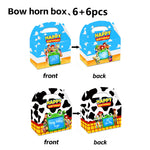 accessoires fête toy story figurines personnages masques yeux boîtes dragées pailles autocollants enveloppes multicolore