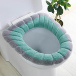 couvre siège toilette velours gris rose bleu vert beige confortable moderne salon