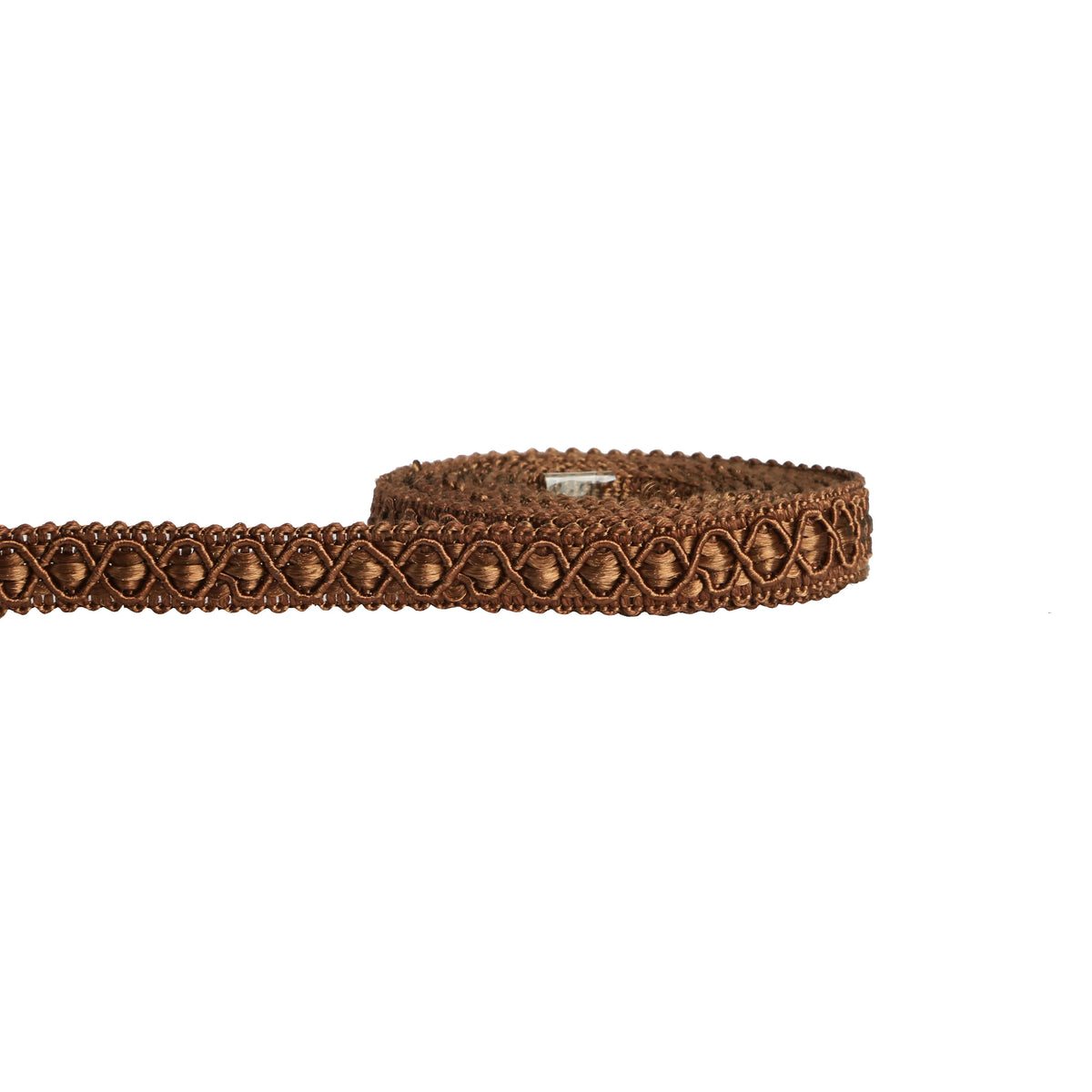 ruban decoratif dentelle geometrique doré beige classique 1cm elastic soluble echangable decoration