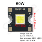lumière led scénique froide blanc 100w 400w moderne technologie connecteur électrique