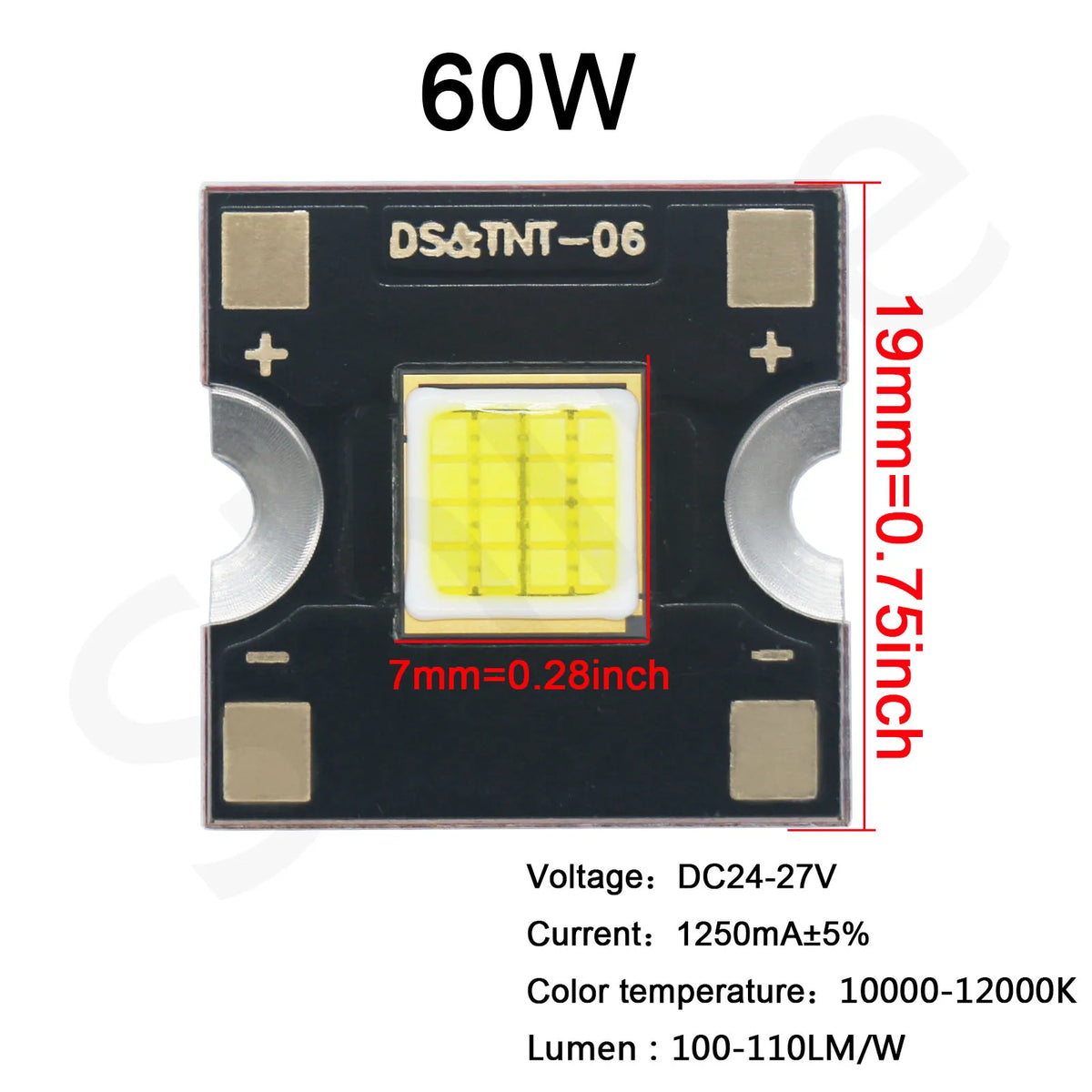 lumière led scénique froide blanc 100w 400w moderne technologie connecteur électrique