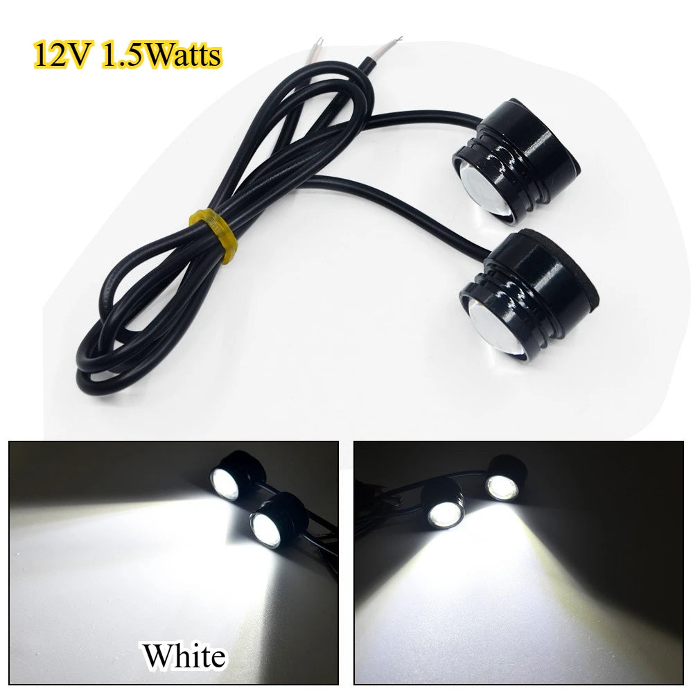 ampoules led diurnes 12v super lumineuses adhésives couleur noire blanche moderne