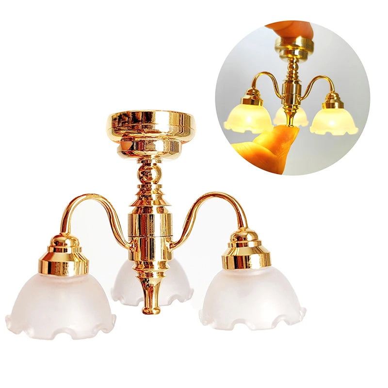 lampe suspension or blanc abat jour verre opalin texture métallique classique vintage éclairage intérieur