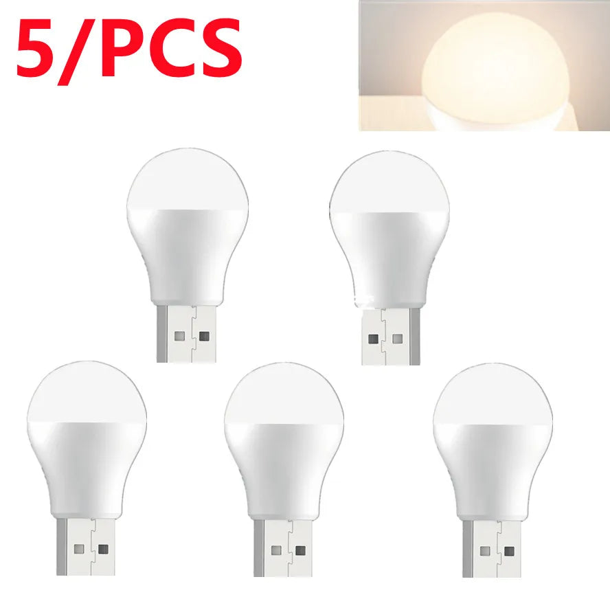 lampe nuit usb 1w blanc moderne 3000k 6500k portable lecture charge book led pequeña