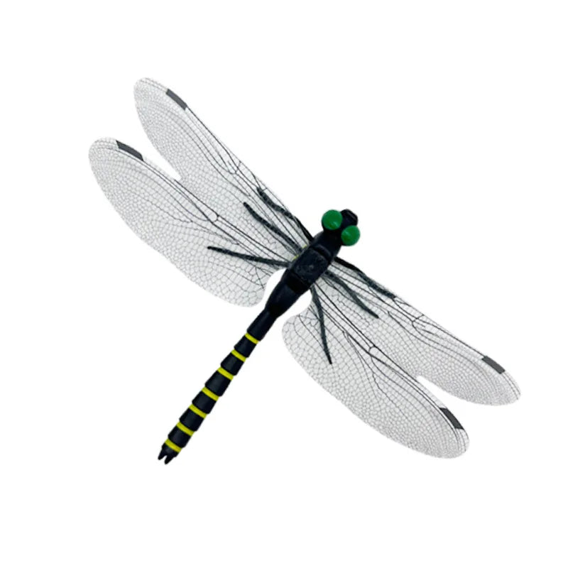 décoration extérieure dragonfly répulsif moustiques naturel sans chimie vert translucide jardin tringle