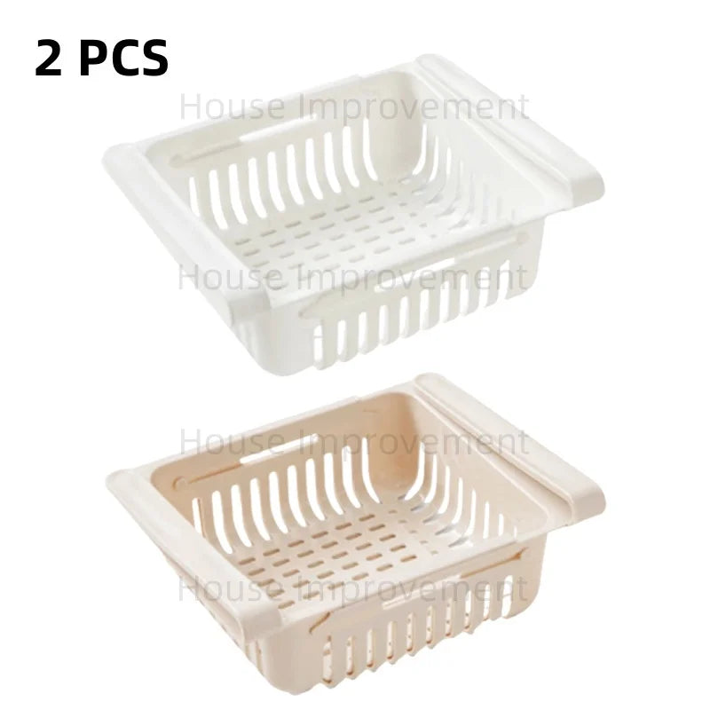 panier rangement moderne perforé beige bleu rose respectueux environnement organiser réfrigérateur congélateur transparent almacenamiento