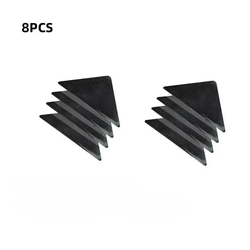 tapis antidérapant noir perforé moderne stickers adhésifs pvc réutilisable pièces pièces