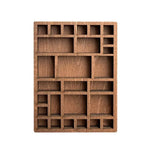 boîtes compartiments bois naturel vintage bijoux objets décoratifs multiple rangement original