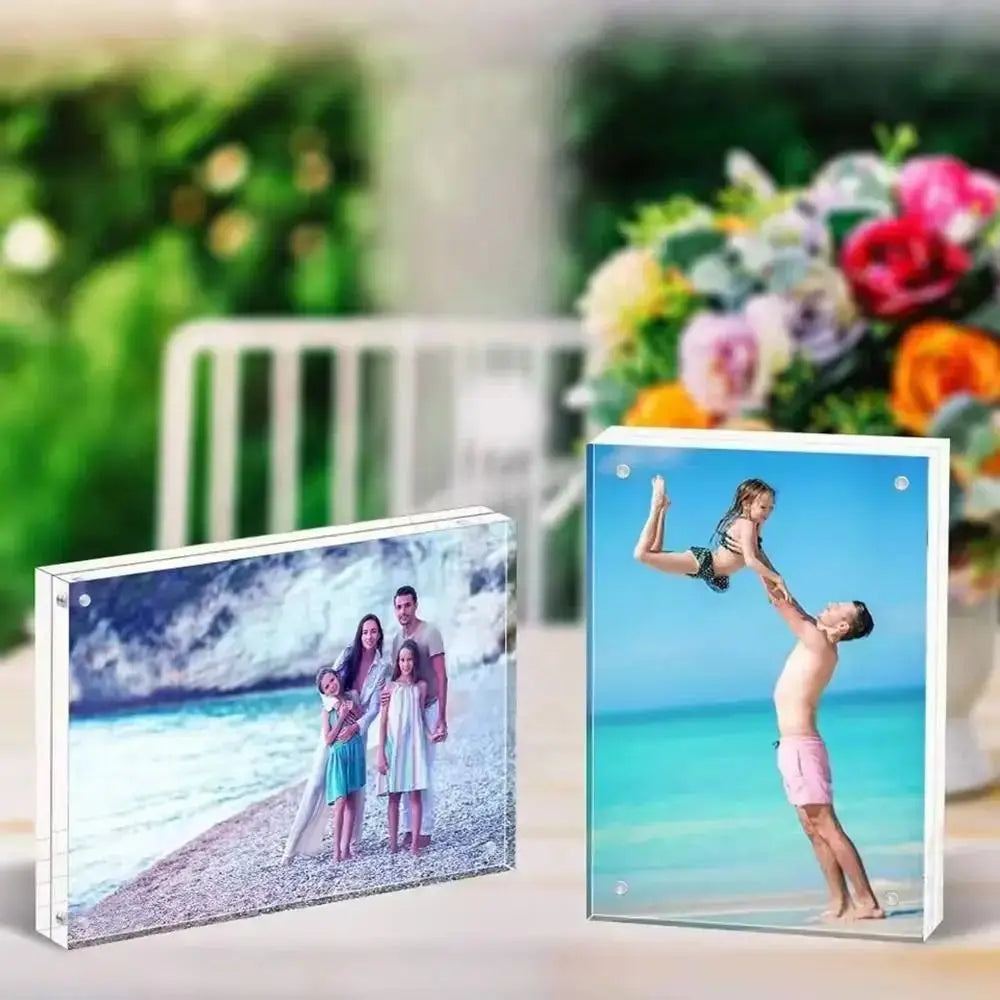 cadre photo moderne transparent 10x15cm 15x21cm 5x8cm 6x9cm 7x10cm 7x12cm 9x13cm