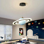Lampe planète terre décoration chambre enfant