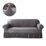 housse canapé extensible anti poussière moderne salon trois places douce antidérapante