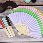 éventail pliant bambou violet rouge bleu noir vert rose jaune blanc gris traditionnel moderne