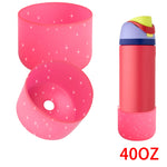 protège bouteille rose points brillants moderne 24oz 32oz 40oz