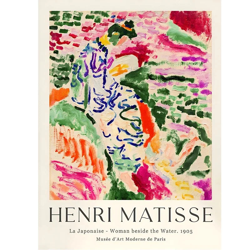 affiches art abstrait multicolore moderne toile impression sans cadre chambre maison decoration