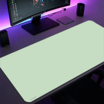 grand tapis souris gamer xxl informatique moderne couleur pastel bleu rose blanc