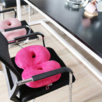 coussin donut mousse mémoire forme coussin siège dossier rose doux moderne
