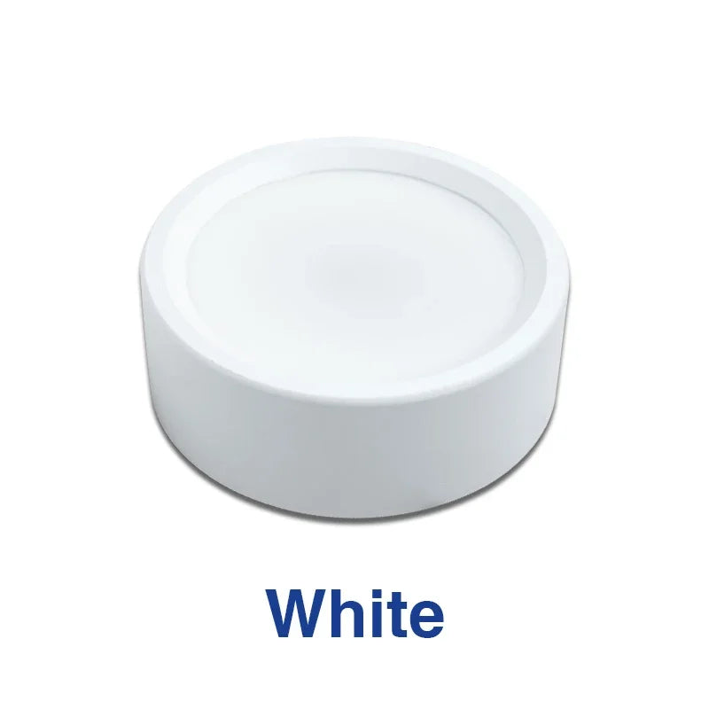 éclairage led spot blanc noir moderne 12w 15w 18w 9w 220v vis aluminium