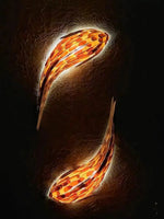 applique murale moderne dorée texture carreaux fixée mur éclairage quotidien led 60cm 70cm 80cm