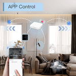 commutateur rideau zigbee intelligent commande vocale application blanc moderne 5a 1000w 90v 250v