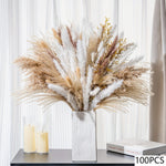 décoration intérieure bouquets fleurs séchées naturelles rose romantique anniversaire mariage