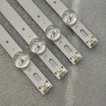 bande lumineuse led blanc bleu connecteurs électriques moderne 90mm fixations aluminium sans câble