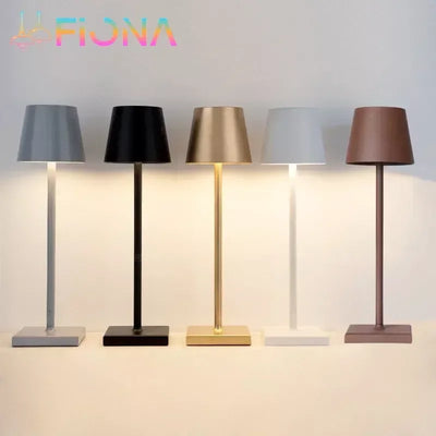 Lampe de chevet rechargeable LED portable blanche