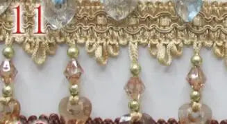 ruban decoratif dentelle coeurs 14 couleurs 6.5cm largeur mariage decoration elegante