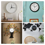 kits mouvement horloges murales aiguilles diverses couleurs moderne diy bricolage entretoises clés réglage
