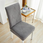 housse chaise moderne tissu extensible protecteur siège salle manger banquet
