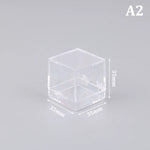 boîtes présentation transparentes modernes clips A1 A2 A3 A4 A5 A6 A7 A8 A9