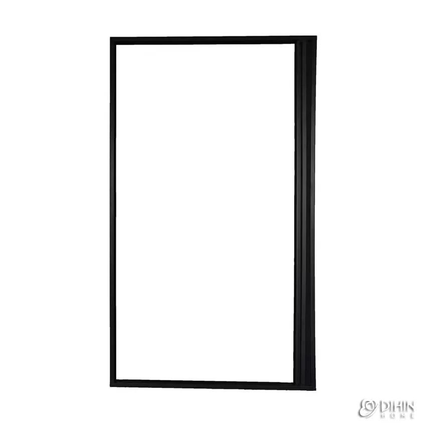 rideau volet tissu noir intégré latéral extérieur oriel occultant moderne verticaux