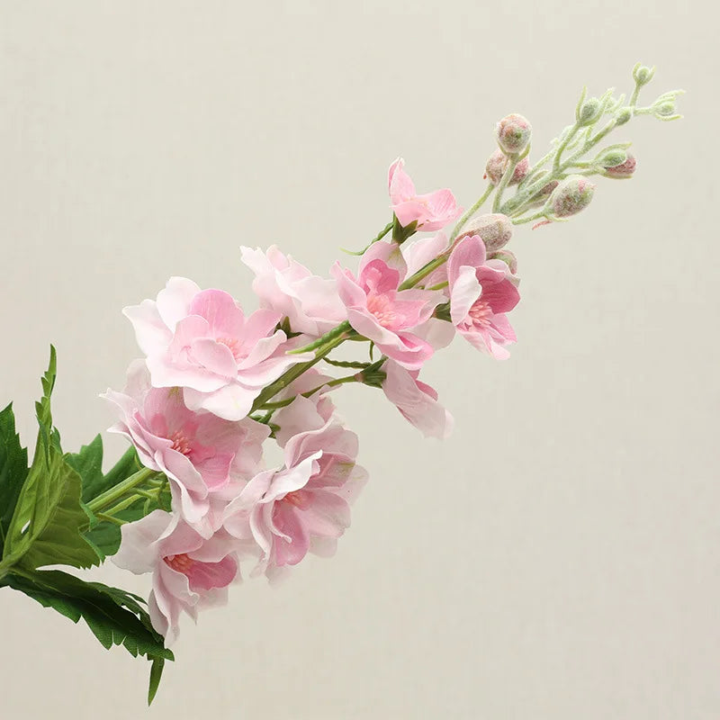 bouquet artificiel fleurs simples rose blanc vert vase décoration moderne mariageintérieur