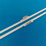 ruban led blanc continu diodes alu moderne fixation invisible connecteur électrique