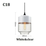 suspension lumineuse moderne pendentif verre noir transparent contemporain fixation câble luminaire salle manger chambre