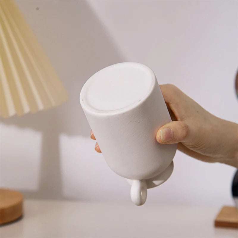 vases céramique blancs minimalistes simples décoratifs hydroponiques fleurs séchées nhà cửa