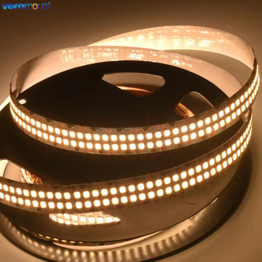 ruban led flexible smd 2835 blanc neutre moderne 480 diodes mètre 12v 24v dc