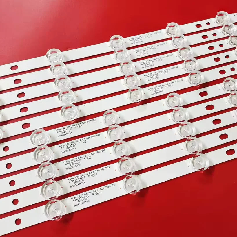 bande led blanc moderne 870mm leds 3v fixations électroménager replacement