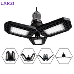 lampe led industrielle 40w 60w 80w noir grille hexagonale moderne